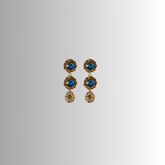 Multi Stone Stud-Handmade Lac Pure Lakh Earring Pack Of-2 (sku-ear497)