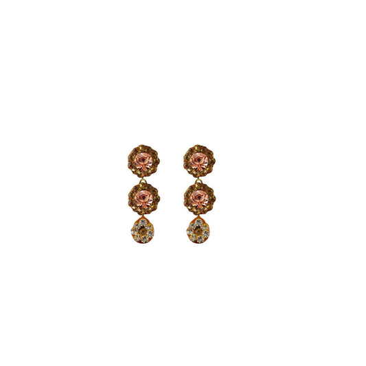 Multi Stone Stud-Handmade Lac Pure Lakh Earring Pack Of-2 (sku-ear503)