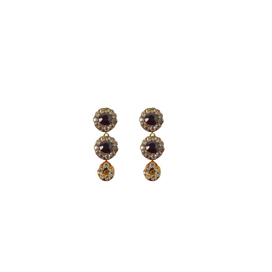 Multi Stone Stud-Handmade Lac Pure Lakh Earring Pack Of-2 (sku-ear506)