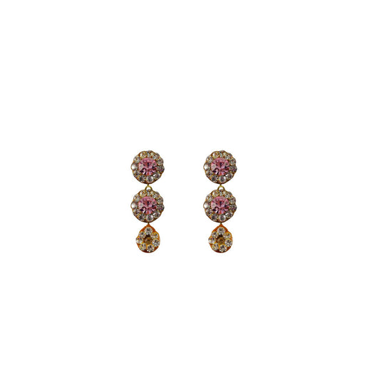 Multi Stone Stud-Handmade Lac Pure Lakh Earring Pack Of-2 (sku-ear508)