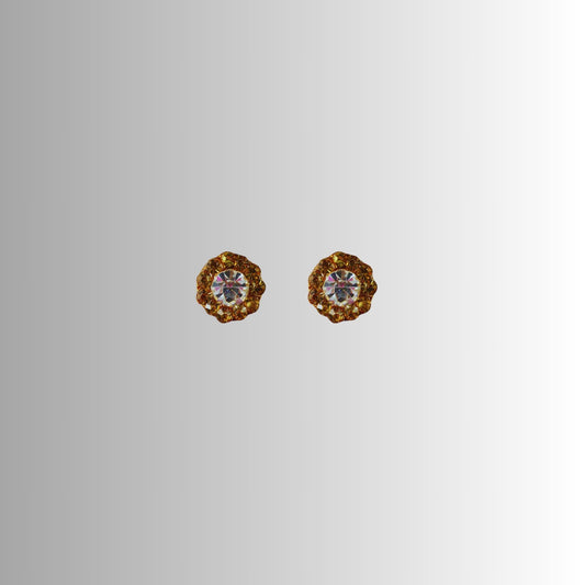 Multi Stone Stud-Handmade Lac Pure Lakh Tops Pack Of-2 (sku-ear538)