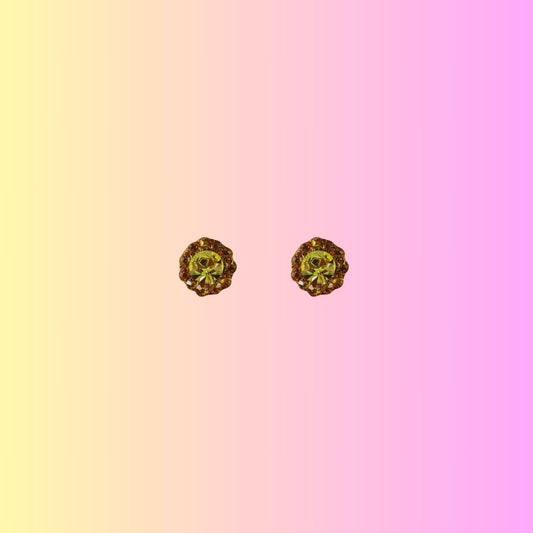 Multi Stone Stud-Handmade Lac Pure Lakh Tops Pack Of-2 (sku-ear543)