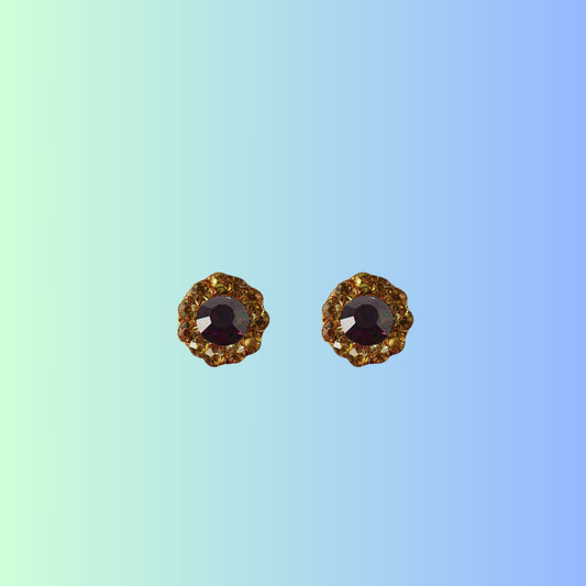 Multi Stone Stud-Handmade Lac Pure Lakh Tops Pack Of-2 (sku-ear544)
