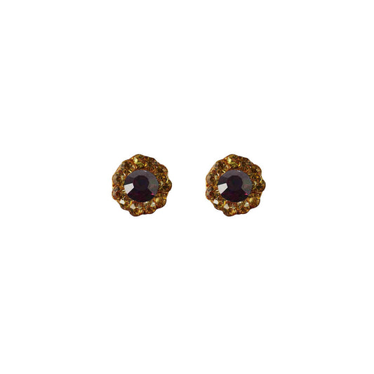 Multi Stone Stud-Handmade Lac Pure Lakh Tops Pack Of-2 (sku-ear544)