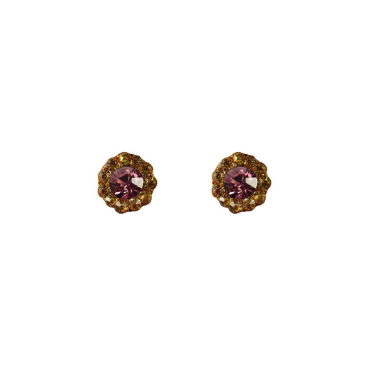 Multi Stone Stud-Handmade Lac Pure Lakh Tops Pack Of-2 (sku-ear553)