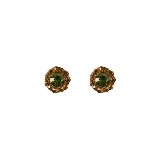Multi Stone Stud-Handmade Lac Pure Lakh Tops Pack Of-2 (sku-ear556)