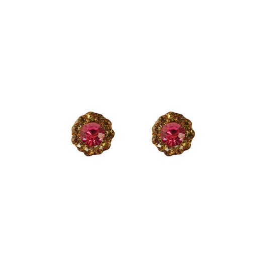 Multi Stone Stud-Handmade Lac Pure Lakh Tops Pack Of-2 (sku-ear558)
