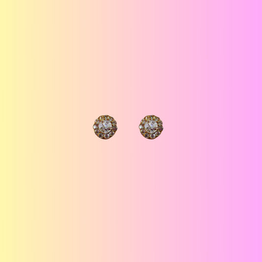 Multi Stone Stud-Handmade Lac Pure Lakh Tops Pack Of-2 (sku-ear560)