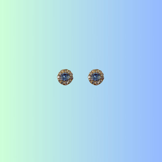 Multi Stone Stud-Handmade Lac Pure Lakh Tops Pack Of-2 (sku-ear563)