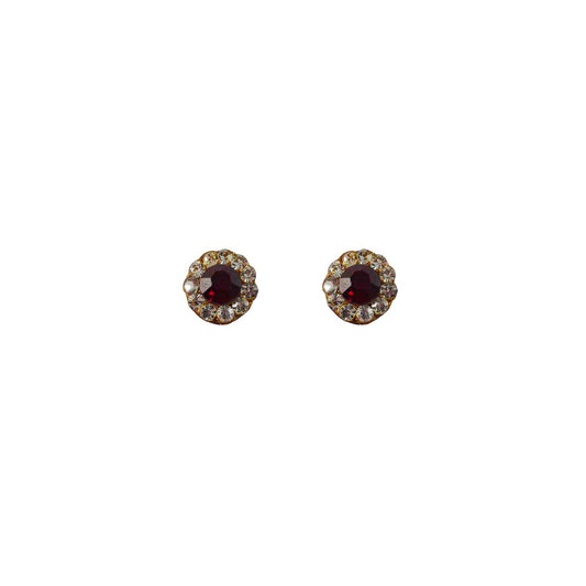 Multi Stone Stud-Handmade Lac Pure Lakh Tops Pack Of-2 (sku-ear569)
