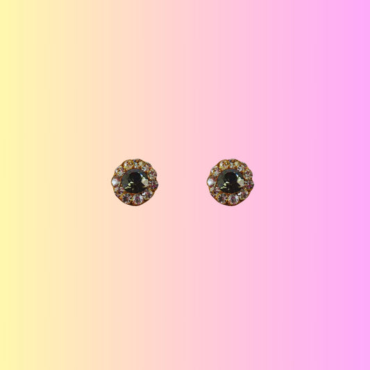 Multi Stone Stud-Handmade Lac Pure Lakh Tops Pack Of-2 (sku-ear573)