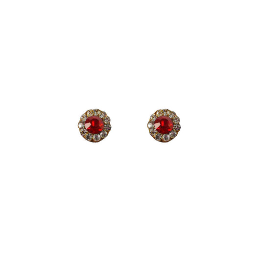Multi Stone Stud-Handmade Lac Pure Lakh Tops Pack Of-2 (sku-ear577)