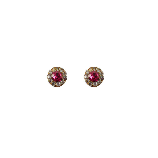 Multi Stone Stud-Handmade Lac Pure Lakh Tops Pack Of-2 (sku-ear579)