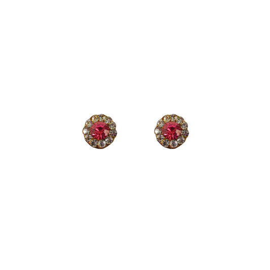 Multi Stone Stud-Handmade Lac Pure Lakh Tops Pack Of-2 (sku-ear580)