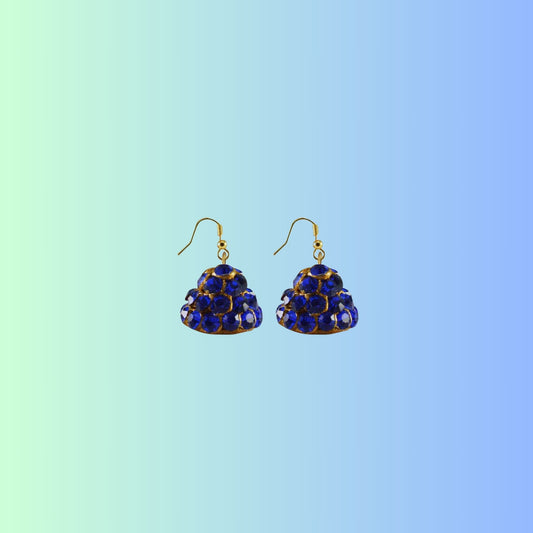 Multi Stone Stud-Handmade Lac Pure Lakh Jhumki Pack Of-2 (sku-ear621)