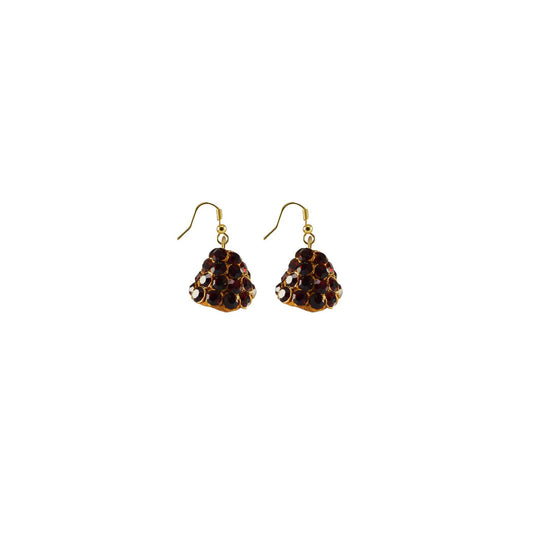 Multi Stone Stud-Handmade Lac Pure Lakh Jhumki Pack Of-2 (sku-ear622)