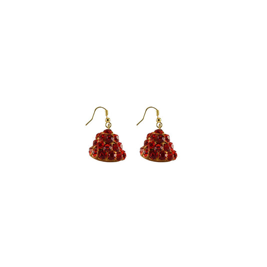 Multi Stone Stud-Handmade Lac Pure Lakh Jhumki Pack Of-2 (sku-ear623)