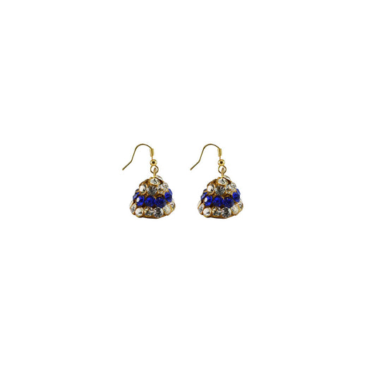 Multi Stone Stud-Handmade Lac Pure Lakh Jhumki Pack Of-2 (sku-ear627)