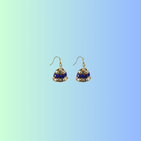 Multi Stone Stud-Handmade Lac Pure Lakh Jhumki Pack Of-2 (sku-ear627)