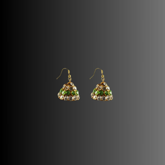Multi Stone Stud-Handmade Lac Pure Lakh Jhumki Pack Of-2 (sku-ear628)