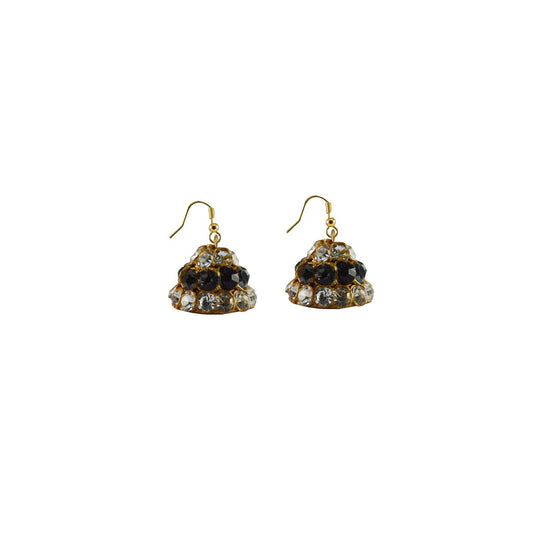 Multi Stone Stud-Handmade Lac Pure Lakh Jhumki Pack Of-2 (sku-ear629)