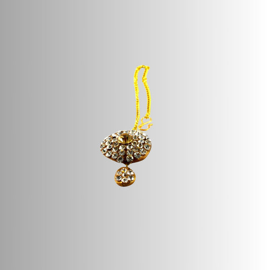 Multi Stone Stud-Handmade  Pure Lakh Mang Tika Pack Of-1 (sku-man179)