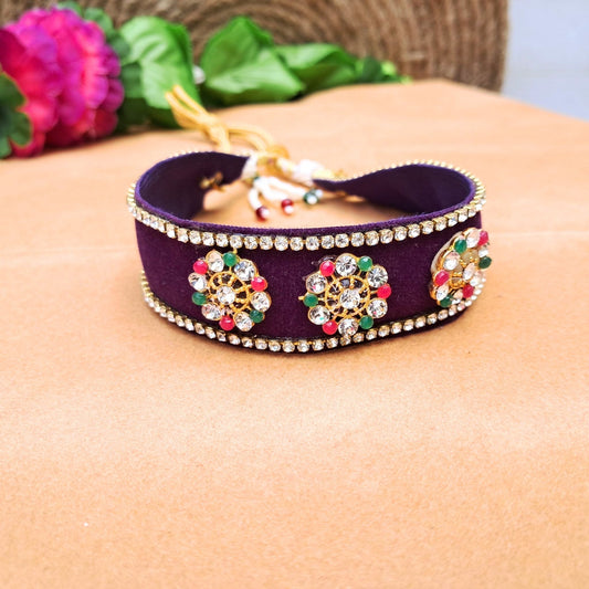 Kunden Stud  velvet Palpal Kanthi (sku-necs6451)
