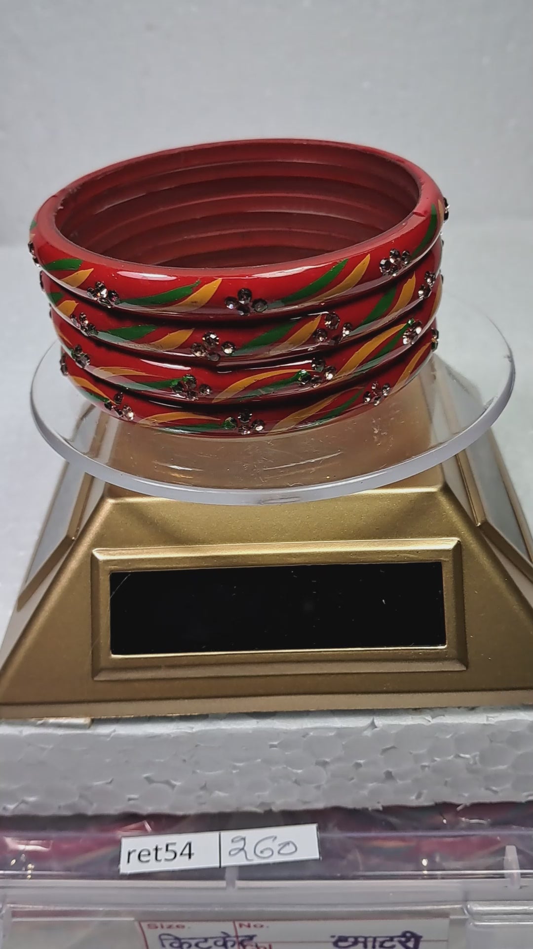 Glass Bangle sku-ret54