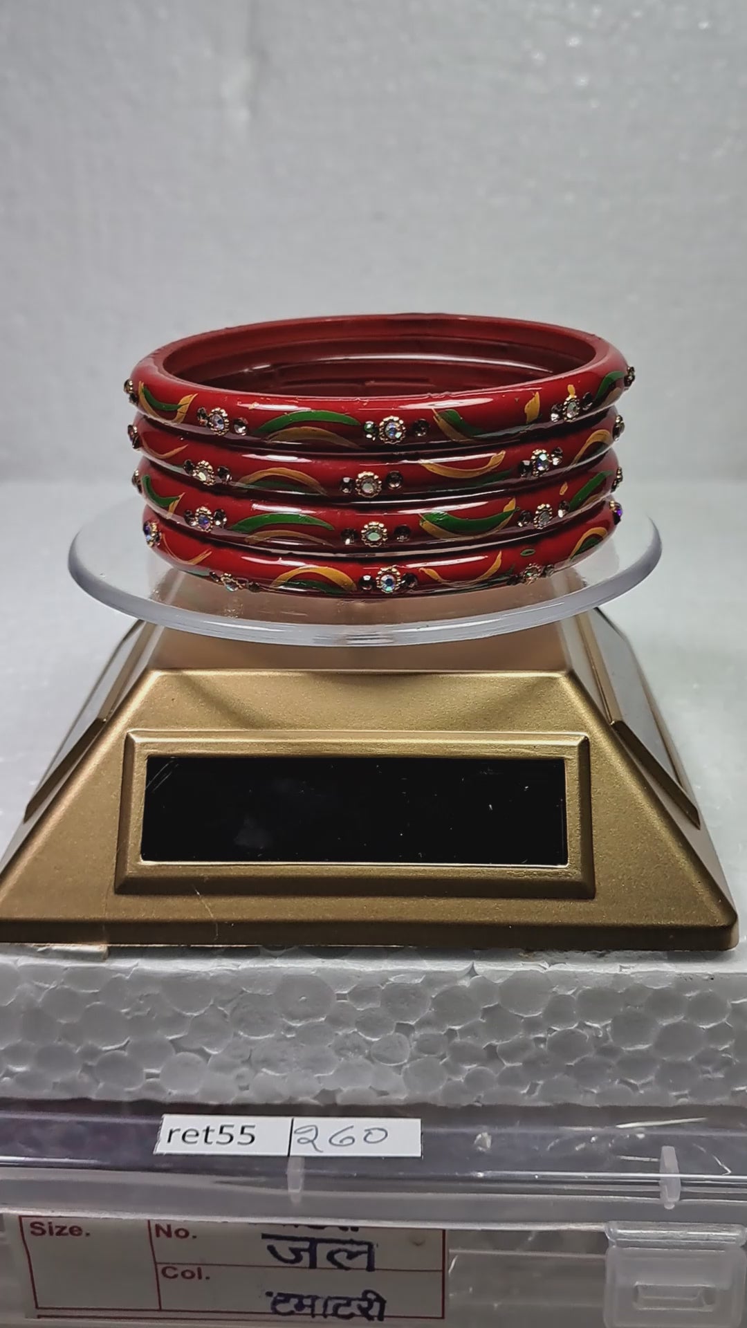 Glass Bangle sku-ret55