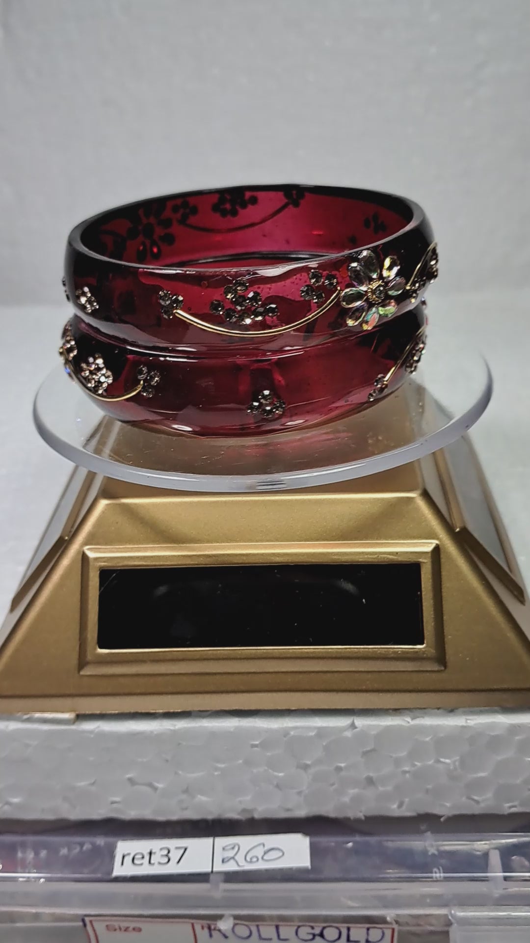 Glass Bangle sku-ret37