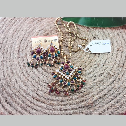 Brass Pendants set size 12 inch sku ret199