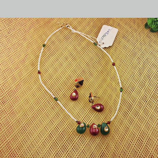 Moti Mala Size-16 inch sku-ret270
