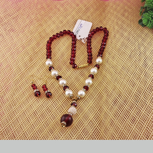 Moti Mala Size-16 inch sku-ret285