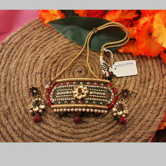 Brass Necklace size Free sku ret312