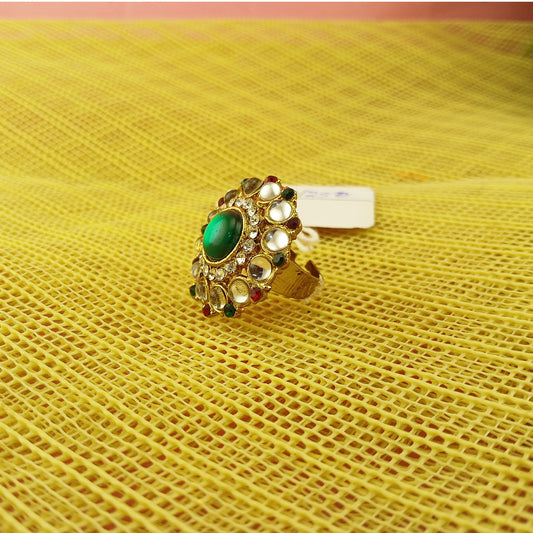 Brass Ring Size-Free Sku-ret330