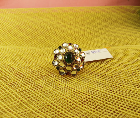 Brass Ring Size-Free Sku-ret332