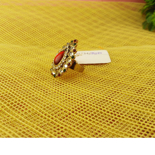 Brass Ring Size-Free Sku-ret334