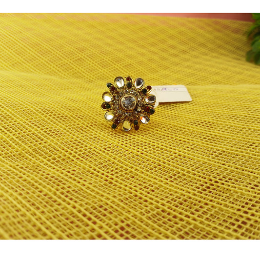 Brass Ring Size-Free Sku-ret335