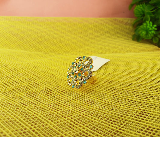 Brass Ring Size-Free Sku-ret338
