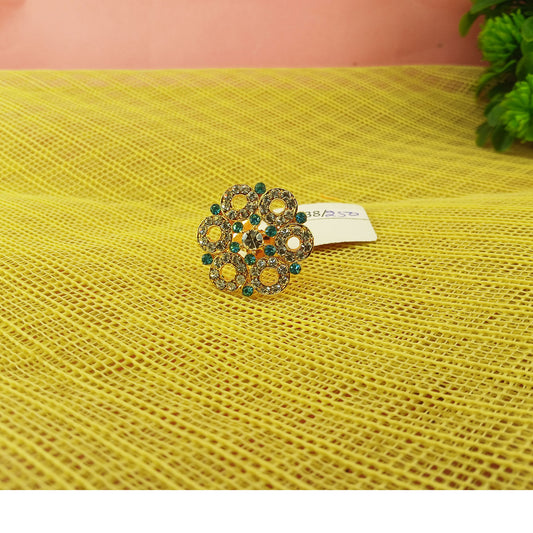 Brass Ring Size-Free Sku-ret338