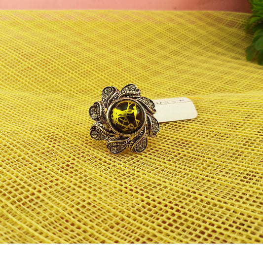 Brass Ring Size-Free Sku-ret343