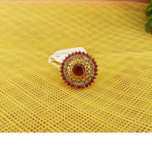 Brass Ring Size-Free Sku-ret348