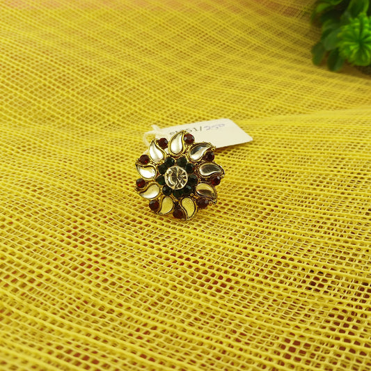 Brass Ring Size-Free Sku-ret351