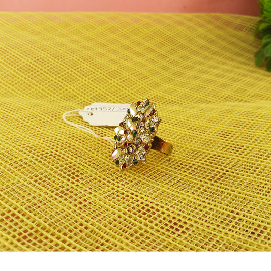 Brass Ring Size-Free Sku-ret352