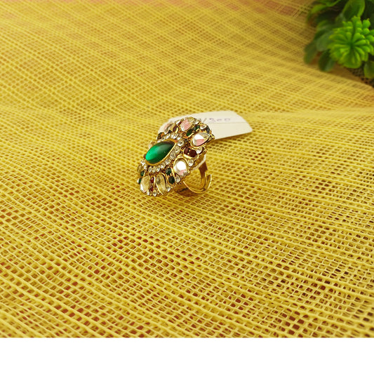 Brass Ring Size-Free Sku-ret353