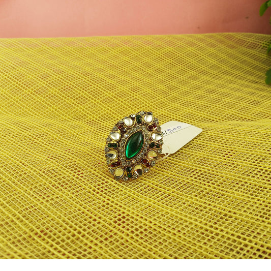 Brass Ring Size-Free Sku-ret353