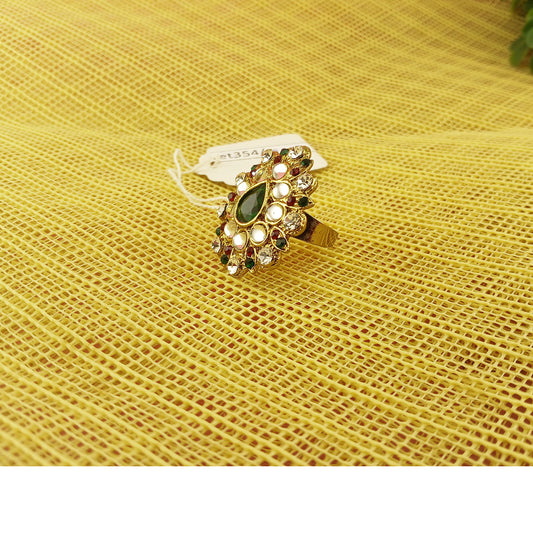 Brass Ring Size-Free Sku-ret354