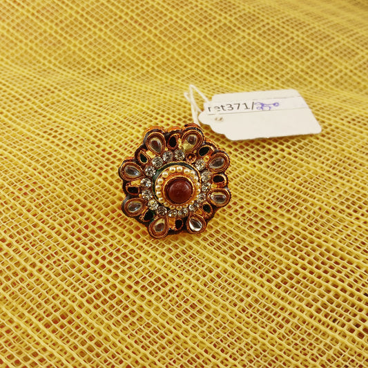 Brass Ring Size-Free Sku-ret371